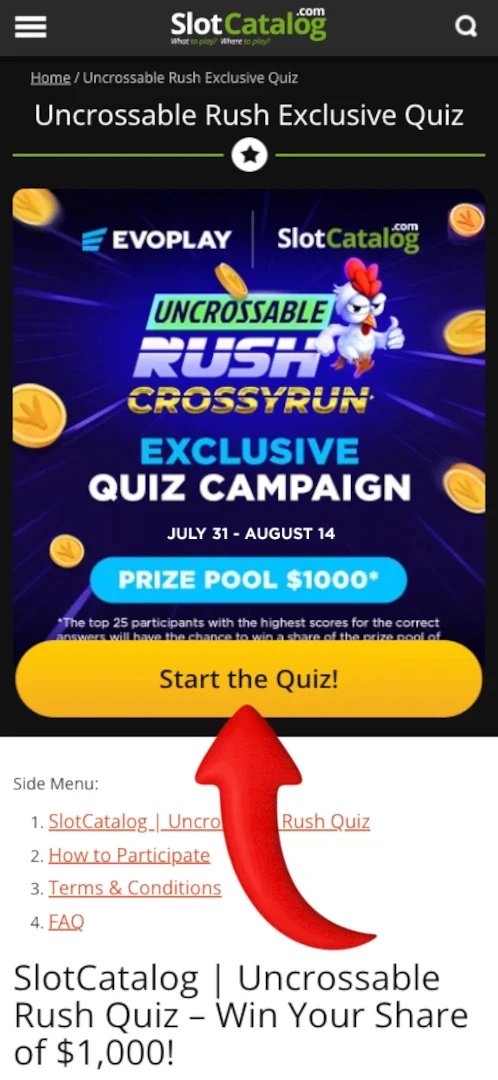 Découvrez l'Excitation Inouïe de Uncrossable Rush à l'Univers des Casinos en
